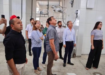 Com instalação do SIM em Picuí, representante do CONSIDE e convidados participam de visita a Abatedouro Municipal